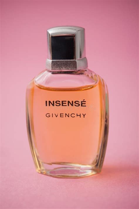 givenchy perfume pink background